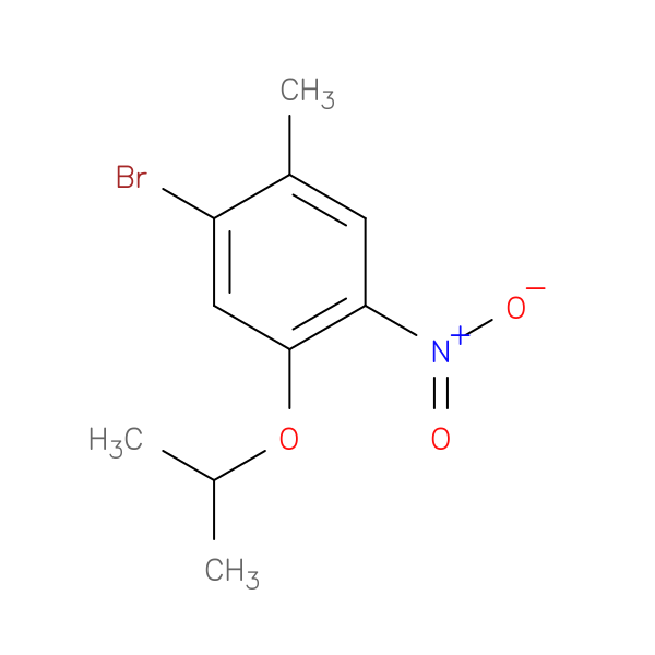 1-Bromo-5-isopropoxy-2-methyl-4-nitrobenzene