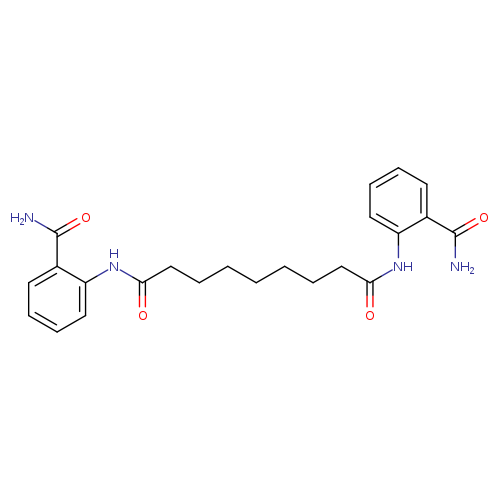 N~1~,N~9~-bis[2-(aminocarbonyl)phenyl]nonanediamide