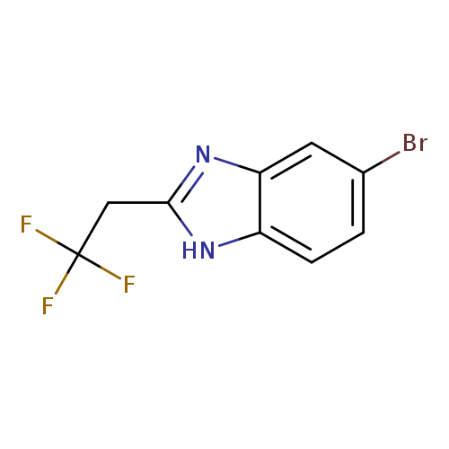 5-bromo-2-(2,2,2-trifluoroethyl)-1H-1,3-benzodiazole