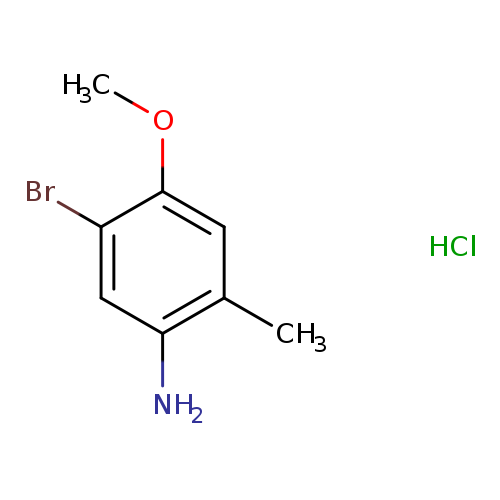 5-bromo-4-methoxy-2-methylanilinehydrochloride