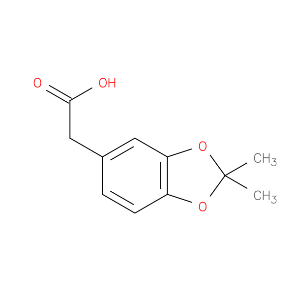 2-(2,2-Dimethylbenzo[D][1,3]Dioxol-5-Yl)Acetic Acid