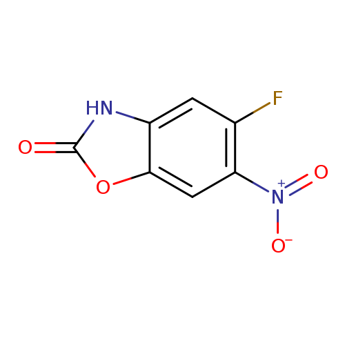 5-fluoro-6-nitro-2,3-dihydro-1,3-benzoxazol-2-one