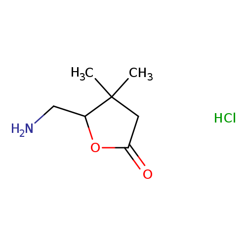 5-(aminomethyl)-4,4-dimethyloxolan-2-one hydrochloride