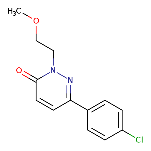 6-(4-chlorophenyl)-2-(2-methoxyethyl)-2,3-dihydropyridazin-3-one