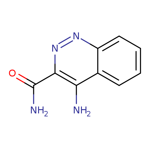 3-Cinnolinecarboxamide, 4-amino-