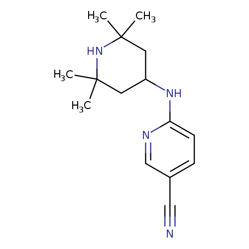 6-[(2,2,6,6-tetramethylpiperidin-4-yl)amino]pyridine-3-carbonitrile