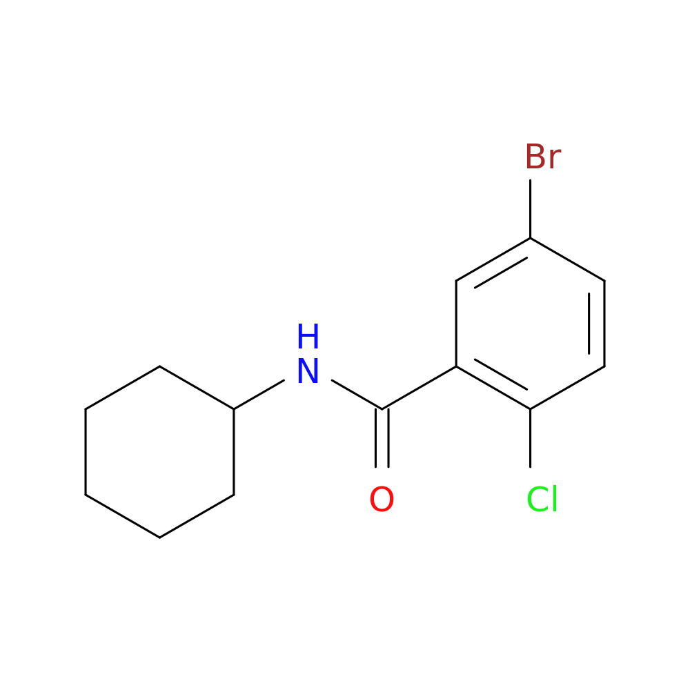 Cyclohexyl 5-bromo-2-chlorobenzamide