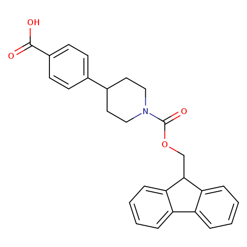 4-(1-([(9H-Fluoren-9-yl)methoxy]carbonyl)piperidin-4-yl)benzoic acid