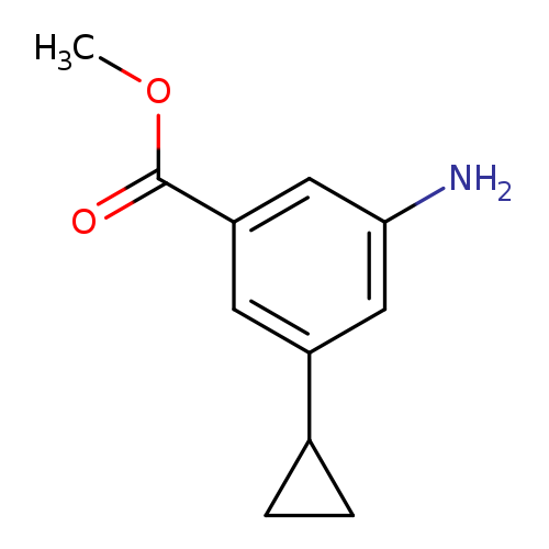 methyl 3-amino-5-cyclopropylbenzoate