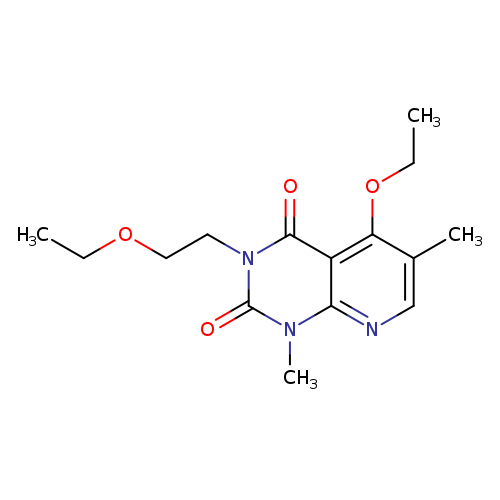 5-ethoxy-3-(2-ethoxyethyl)-1,6-dimethyl-1H,2H,3H,4H-pyrido[2,3-d]pyrimidine-2,4-dione