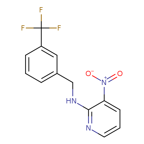 3-nitro-N-{[3-(trifluoromethyl)phenyl]methyl}pyridin-2-amine