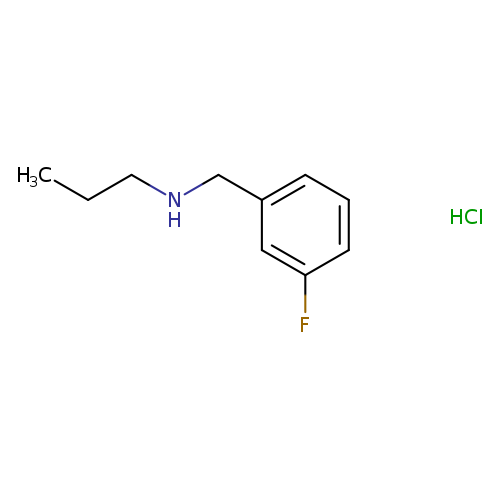 [(3-fluorophenyl)methyl](propyl)amine hydrochloride