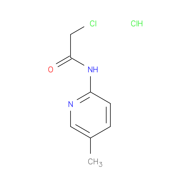 2-chloro-N-(5-methylpyridin-2-yl)acetamide hydrochloride