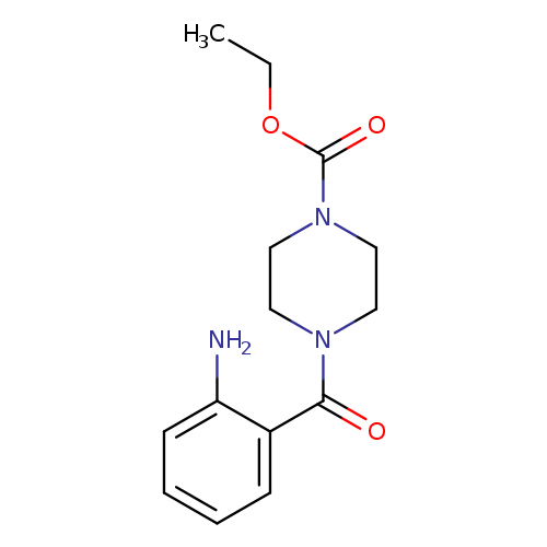 Ethyl 4-(2-aminobenzoyl)piperazine-1-carboxylate
