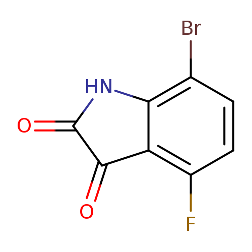 1H-Indole-2,3-dione, 7-bromo-4-fluoro-