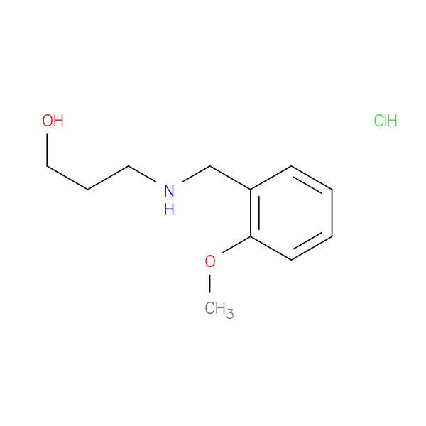 3-[(2-methoxybenzyl)amino]-1-propanol hydrochloride