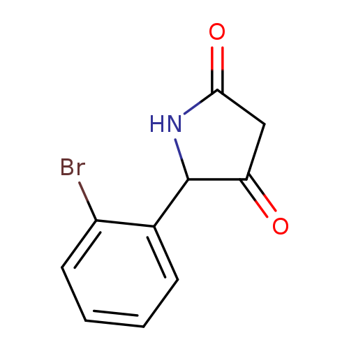 5-(2-bromophenyl)pyrrolidine-2,4-dione