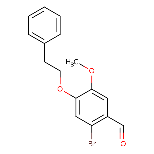 2-bromo-5-methoxy-4-(2-phenylethoxy)benzaldehyde