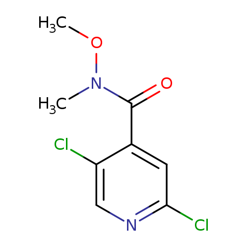 4-Pyridinecarboxamide, 2,5-dichloro-N-methoxy-N-methyl-