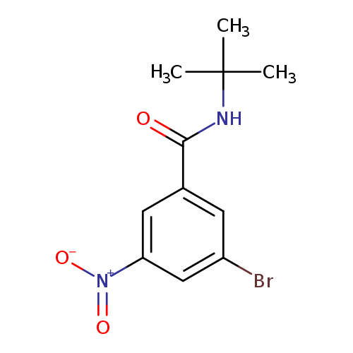 3-Bromo-n-tert-butyl-5-nitrobenzamide