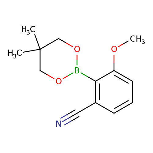 2-(5,5-Dimethyl-1,3,2-dioxaborinan-2-yl)-3-methoxybenzonitrile