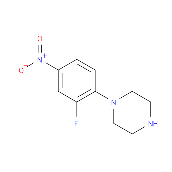1-(2-Fluoro-4-nitrophenyl)piperazine