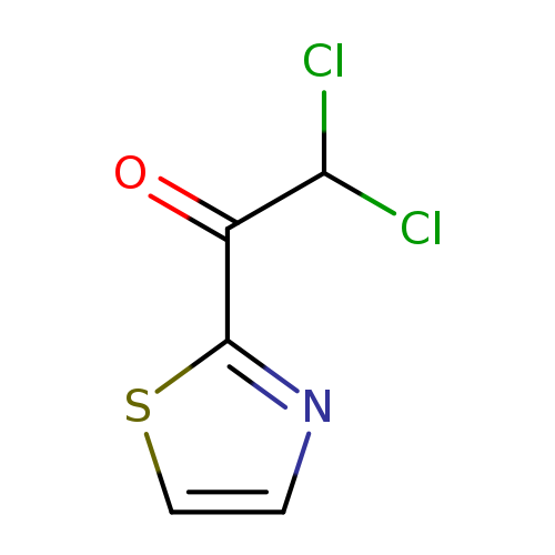 Ethanone, 2,2-dichloro-1-(2-thiazolyl)- (9CI)