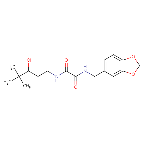 N'-[(2H-1,3-benzodioxol-5-yl)methyl]-N-(3-hydroxy-4,4-dimethylpentyl)ethanediamide