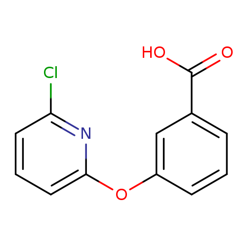 3-[(6-chloropyridin-2-yl)oxy]benzoic acid