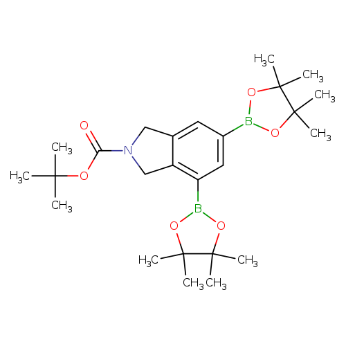 tert-Butyl 4,6-bis(tetramethyl-1,3,2-dioxaborolan-2-yl)-1,3-dihydroisoindole-2-carboxylate