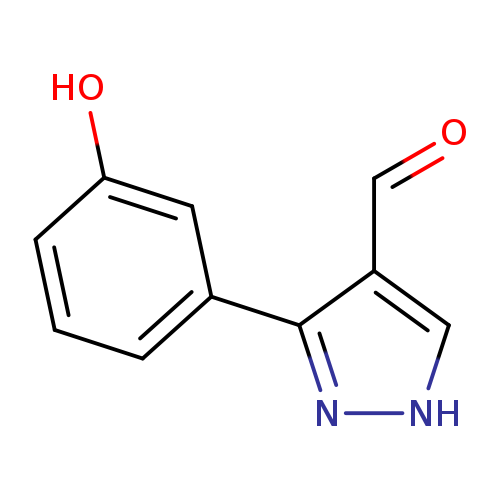 3-(3-Hydroxyphenyl)-1H-pyrazole-4-carbaldehyde