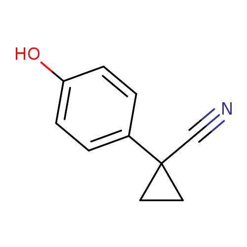 1-(4-Hydroxy-phenyl)-cyclopropanecarbonitrile