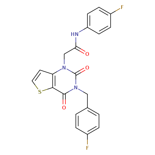 N-(4-fluorophenyl)-2-{3-[(4-fluorophenyl)methyl]-2,4-dioxo-1H,2H,3H,4H-thieno[3,2-d]pyrimidin-1-yl}acetamide