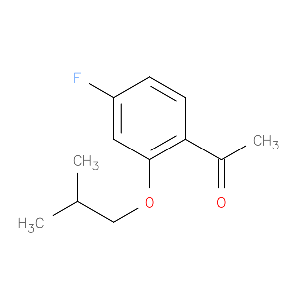 1-(4-Fluoro-2-isobutoxyphenyl)ethanone