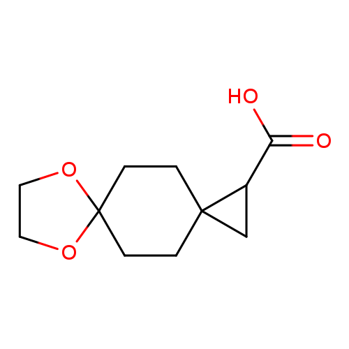 7,10-dioxadispiro[2.2.4^{6}.2^{3}]dodecane-1-carboxylicacid