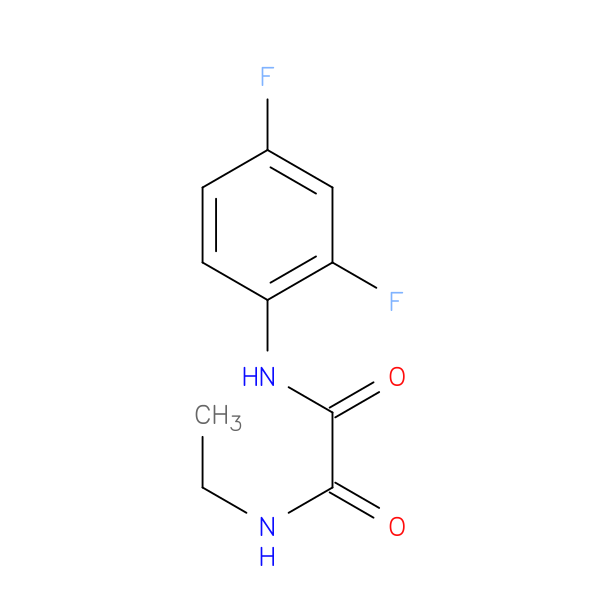 N'-(2,4-difluorophenyl)-N-ethylethanediamide