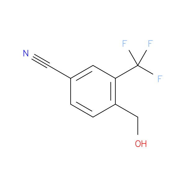 4-(hydroxymethyl)-3-(trifluoromethyl)benzonitrile