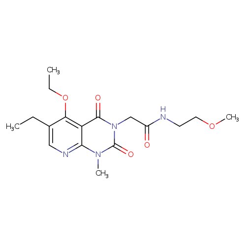 2-{5-ethoxy-6-ethyl-1-methyl-2,4-dioxo-1H,2H,3H,4H-pyrido[2,3-d]pyrimidin-3-yl}-N-(2-methoxyethyl)acetamide