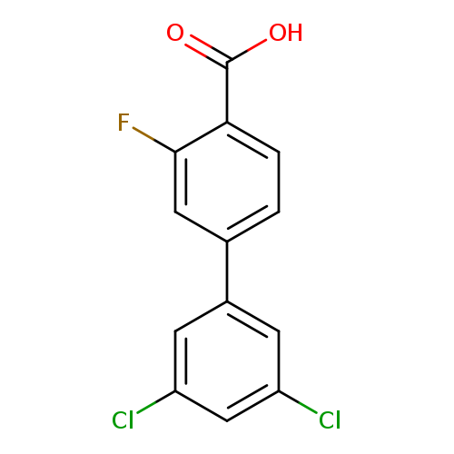 4-(3,5-Dichlorophenyl)-2-fluorobenzoic acid