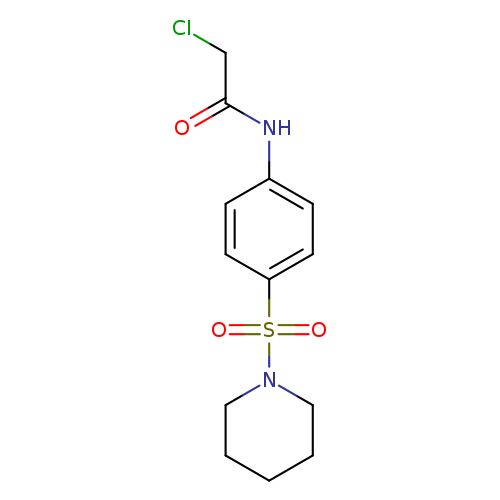 2-Chloro-n-[4-(piperidine-1-sulfonyl)-phenyl]-acetamide