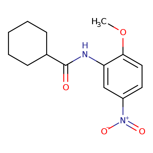 N-(2-methoxy-5-nitrophenyl)cyclohexanecarboxamide