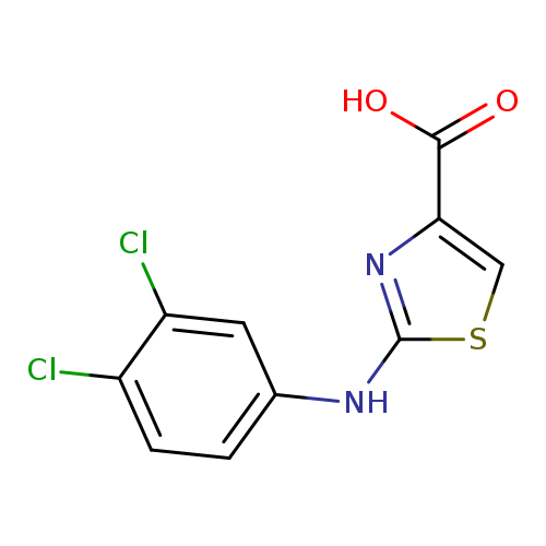 2-((3,4-Dichlorophenyl)amino)thiazole-4-carboxylic acid