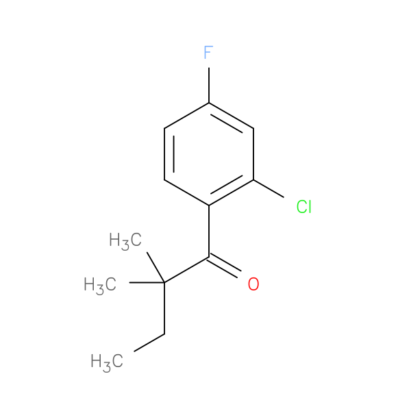 2'-Chloro-2,2-dimethyl-4'-fluorobutyrophenone