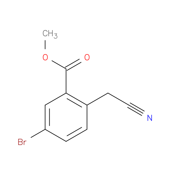 Methyl 5-bromo-2-(cyanomethyl)benzoate