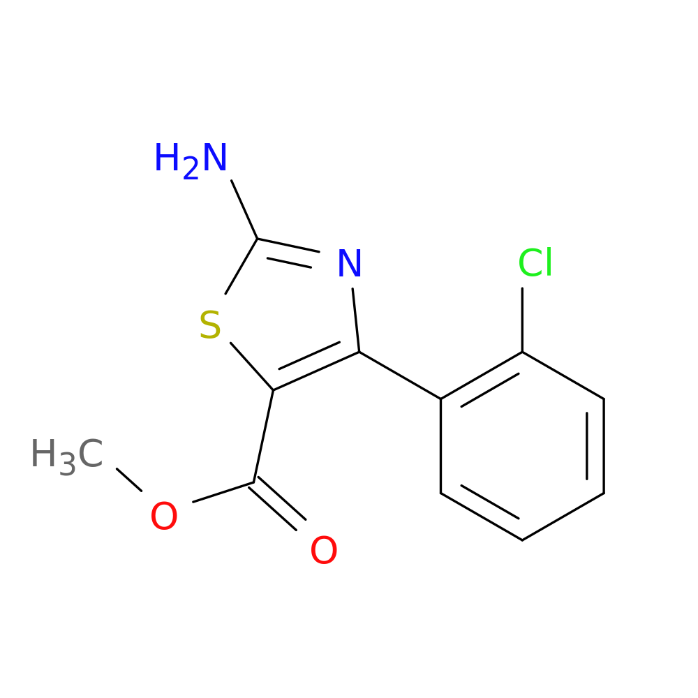 Methyl 2-amino-4-(2-chlorophenyl)thiazole-5-carboxylate