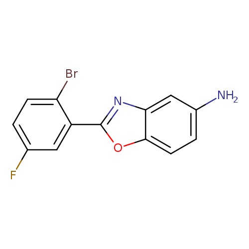 2-(2-Bromo-5-fluorophenyl)benzo[d]oxazol-5-amine