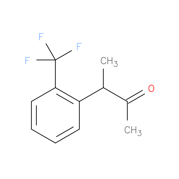 3-[2-(trifluoromethyl)phenyl]butan-2-one