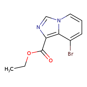 Imidazo[1,5-a]pyridine-1-carboxylic acid, 8-bromo-, ethyl ester