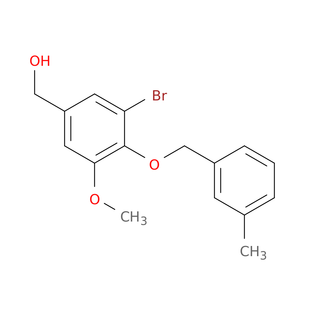 [3-Bromo-5-methoxy-4-(3-methyl-benzyloxy)-phenyl]-methanol