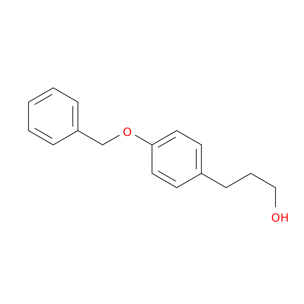 Benzenepropanol, 4-(phenylmethoxy)-